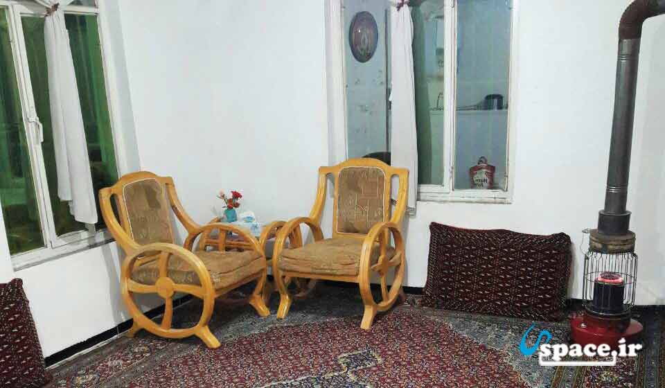 نمای اتاق اقامتگاه بوم گردی نگین هورامان -روستای داریان - پاوه - کرمانشاه